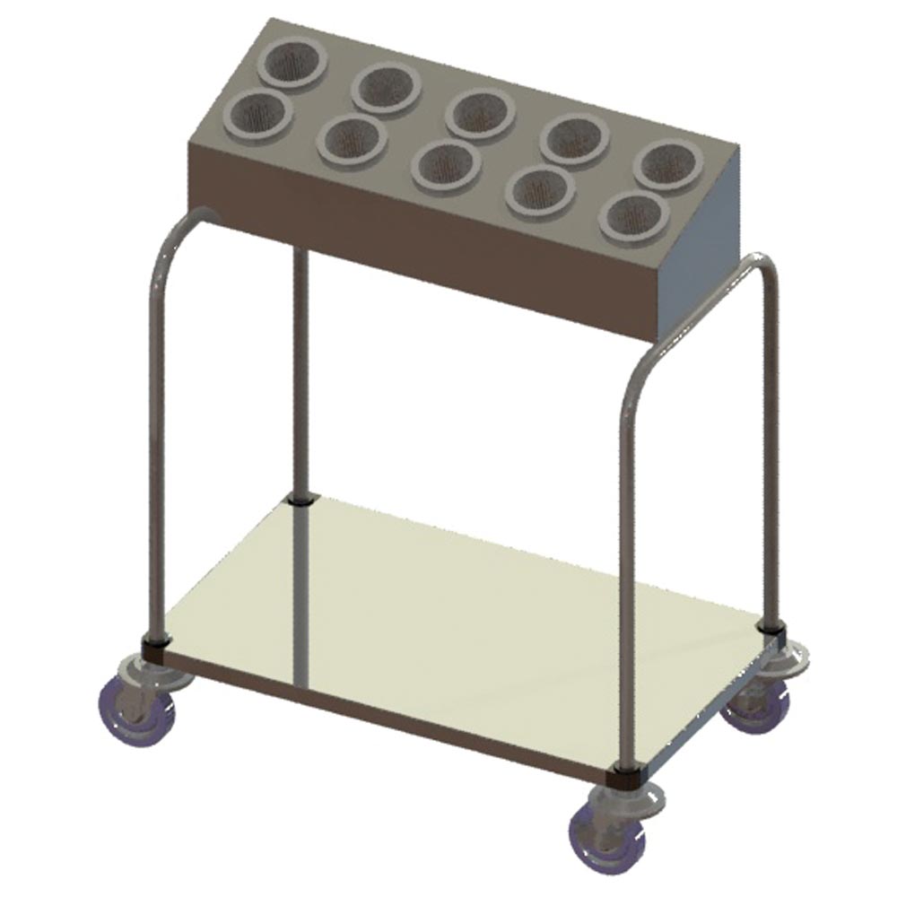 Tray & Silverware Multi-Purpose Carts