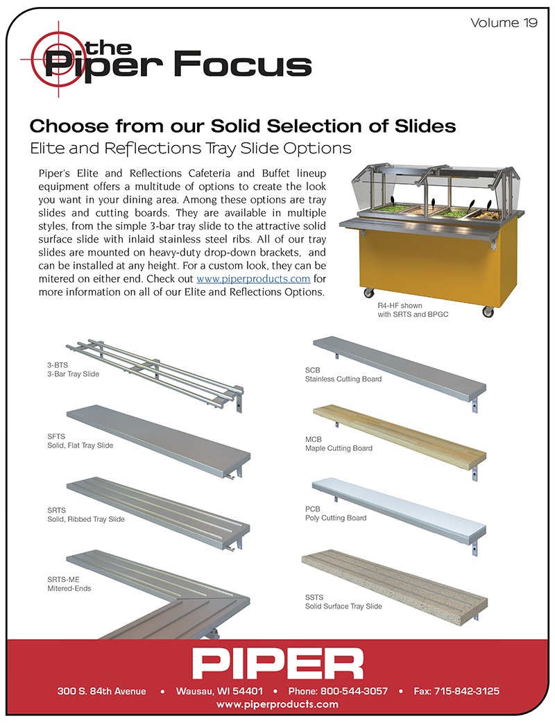 Piper Focus Volume 19 - Tray Slide Selections