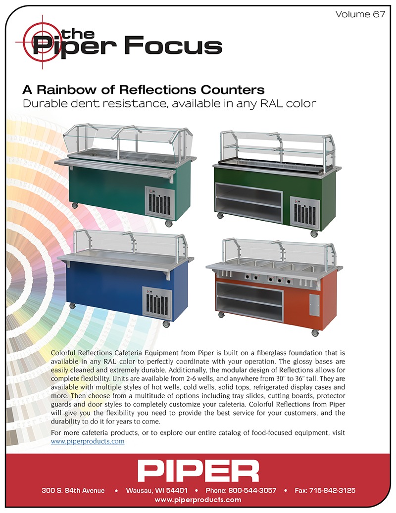 Piper Focus Volume 67 - A Rainbow of Reflections Counters