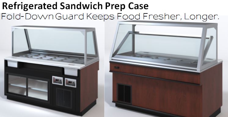 Piper Focus - Refrigerated Sandwich Prep Case